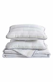 Dot Stitched Quilt Set