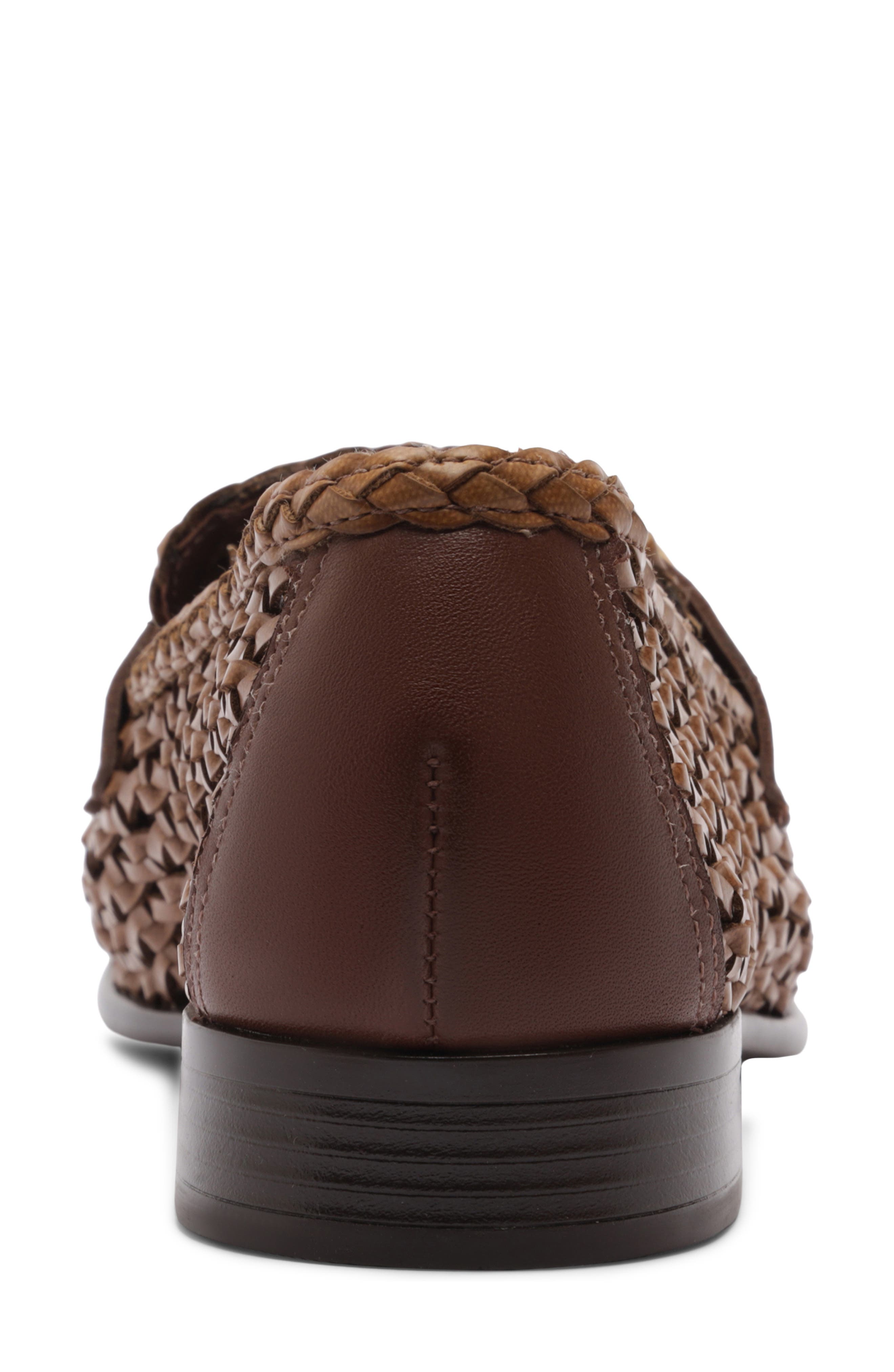 Arezzo Nola Woven Bit Loafer, Alternate, color, Soul Natural