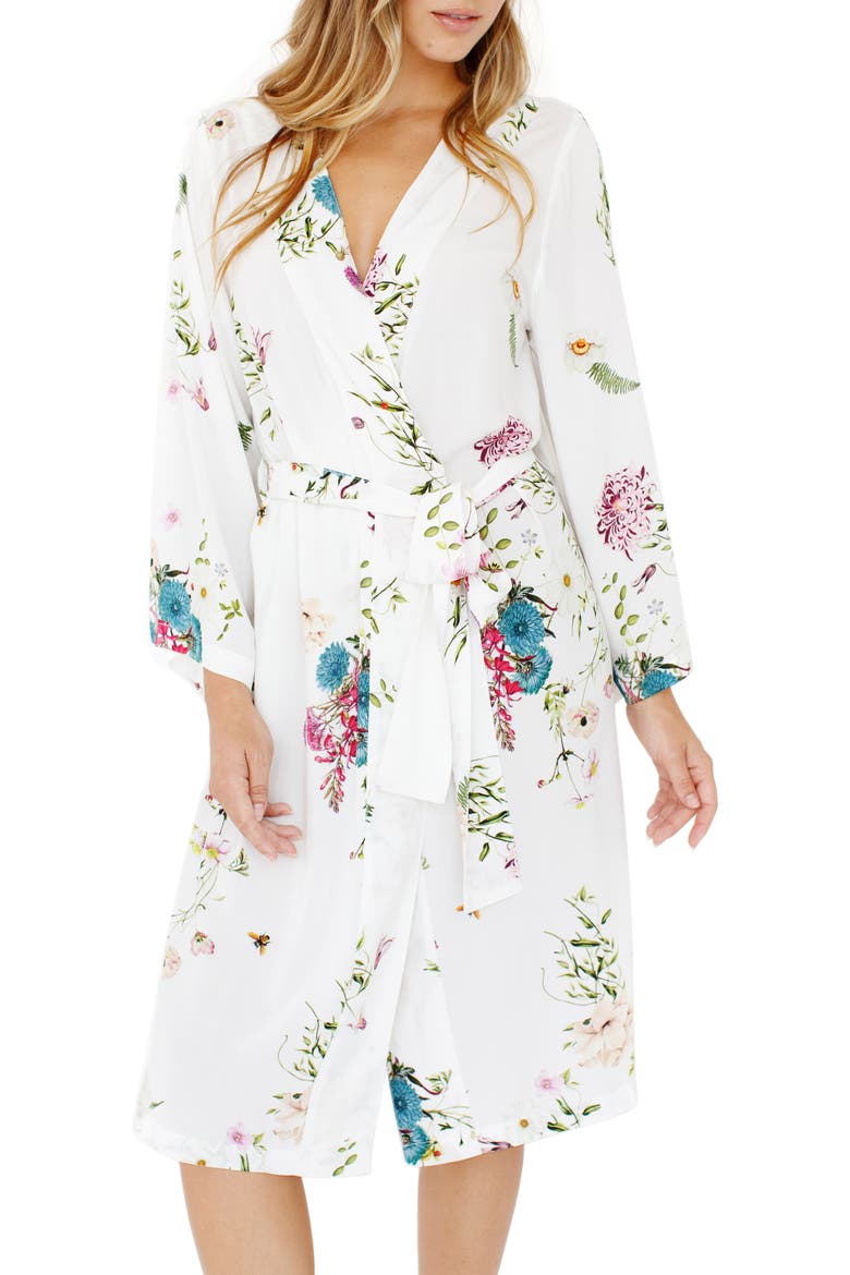 Floral Midi Robe, Main, color, SIREN SONG