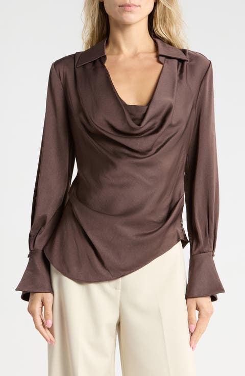 Symone Cowl Neck Top