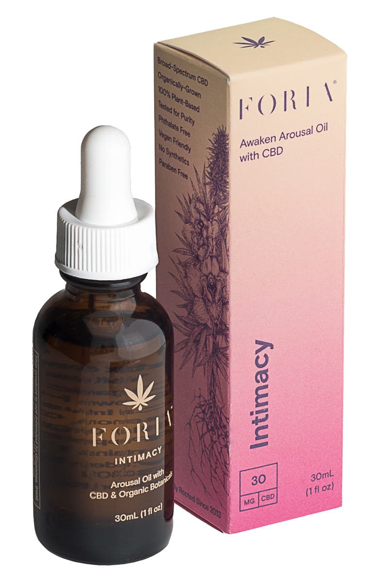FORIA Awaken Arousal Oil with CBD, Alternate, color, 