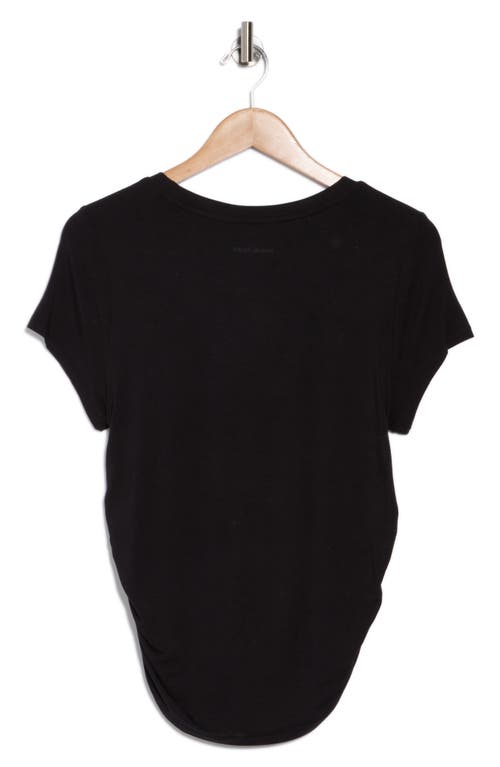 DKNY JEANS DKNY JEANS RUCHED SHORT SLEEVE T-SHIRT