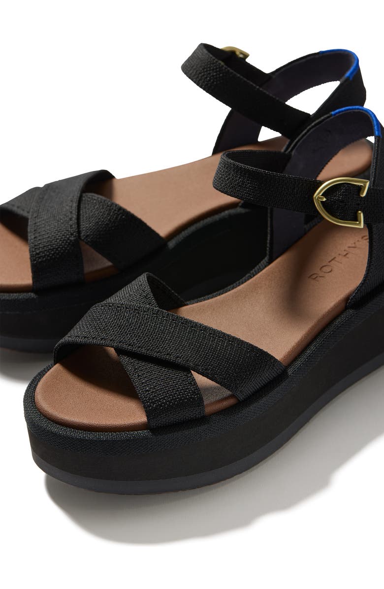 Rothy's The Criss-Cross Lightweight Wedge, Alternate, color,