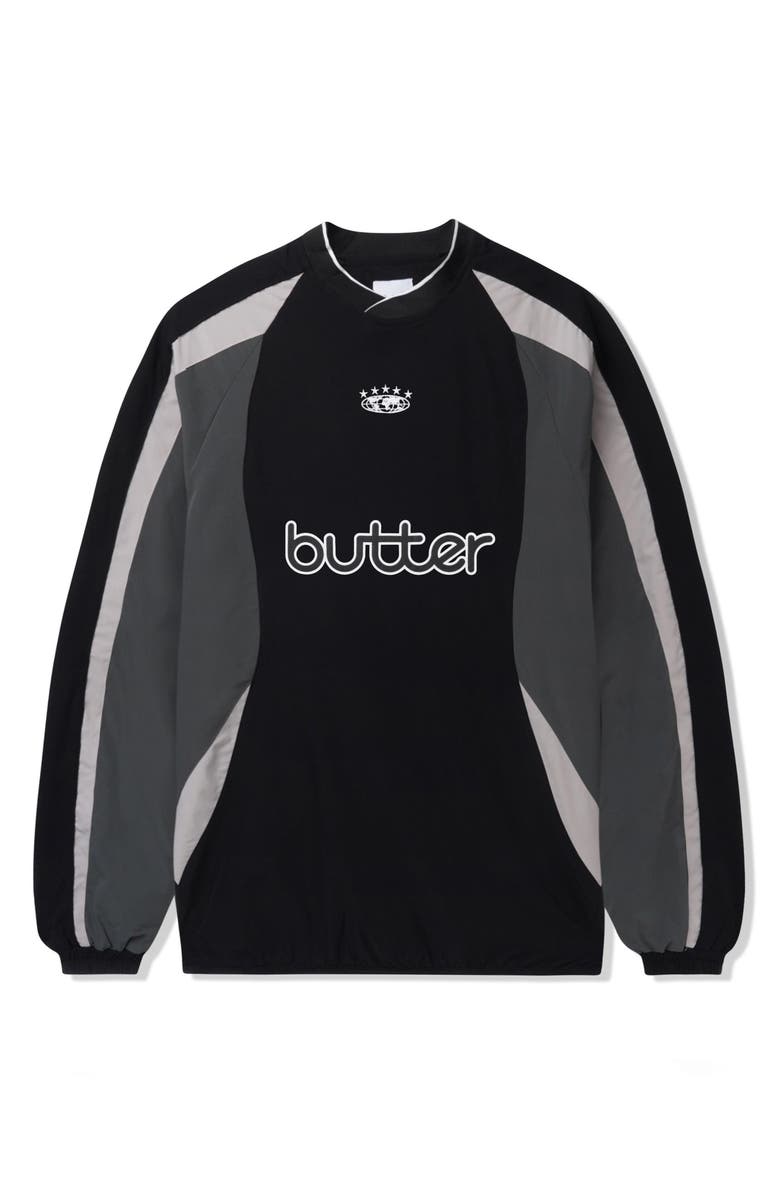 Butter Goods Ridge Sport Logo Sweatshirt, Main, color, 