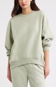 BP. Relaxed Cotton Blend Sweatshirt