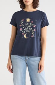 C & C California Julia Crewneck Graphic T-Shirt
