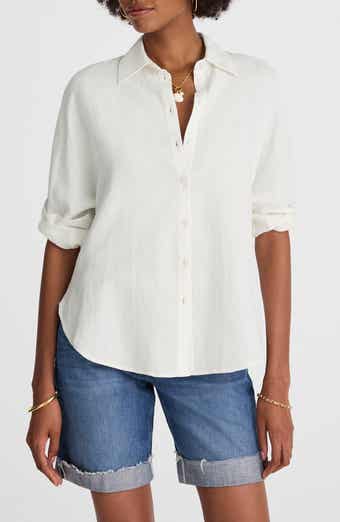 Madewell Cotton Double Gauze Oversize Shirt