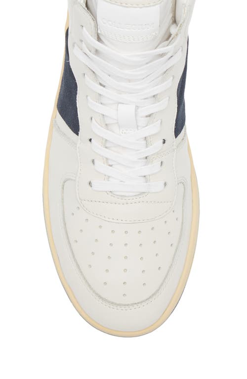 Collegium Pillar Destroyer High Top Sneaker In White