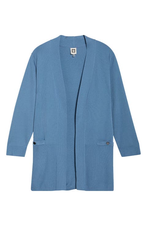Pocket Open Front Cardigan