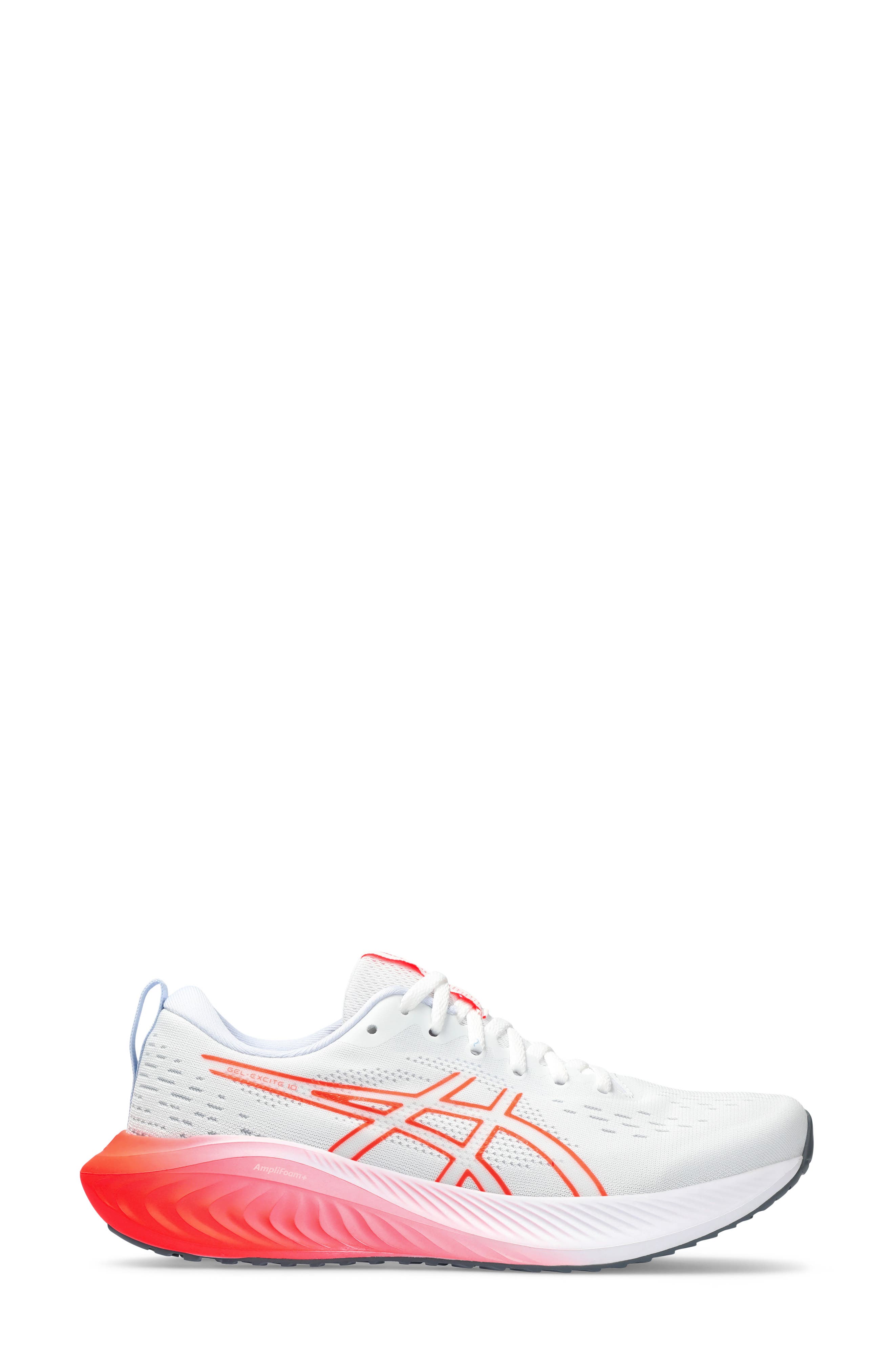 GEL-Excite 10 Athletic Sneaker, Alternate, color, WHITE/ SUNRISE RED