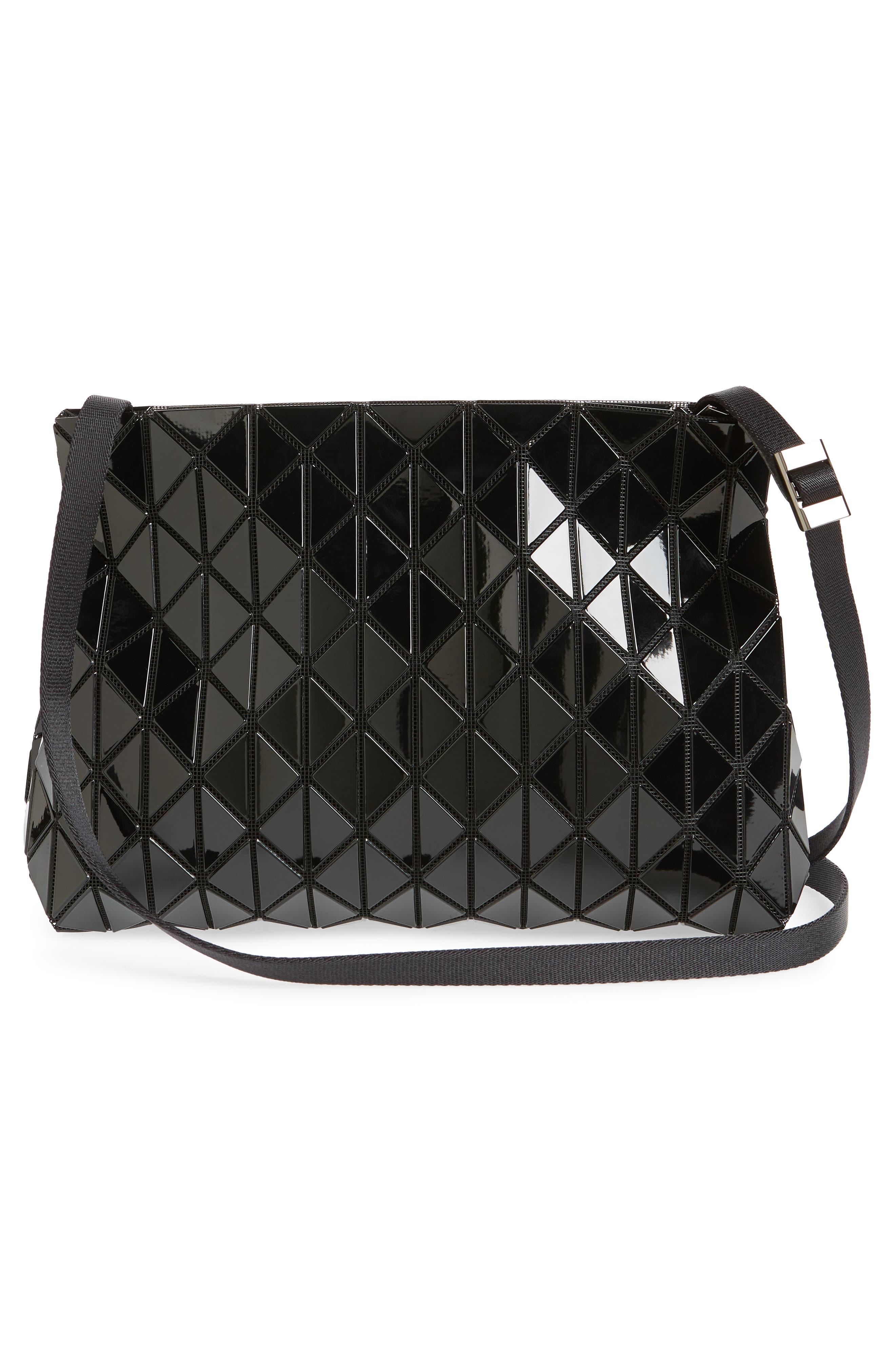 Bao Bao Issey Miyake Row Gloss Shoulder Bag, Alternate, color, 