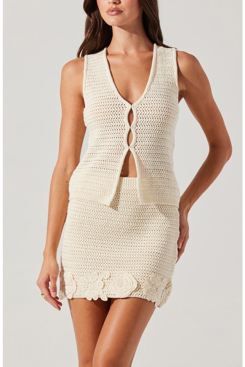 Taimi Sweater Vest, Alternate, color, NATURAL