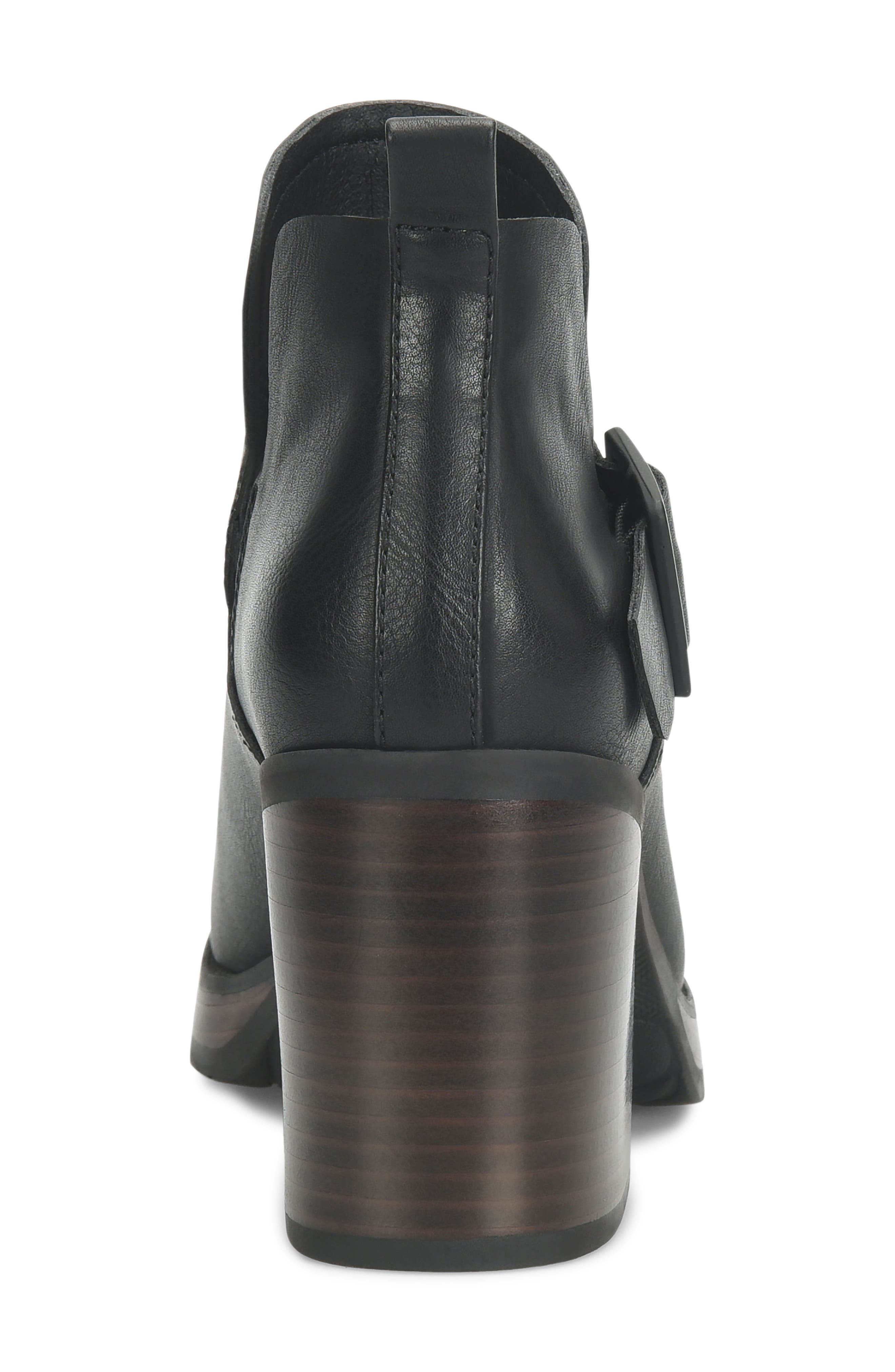 KORKS Kari Block Heel Bootie, Alternate, color, Black