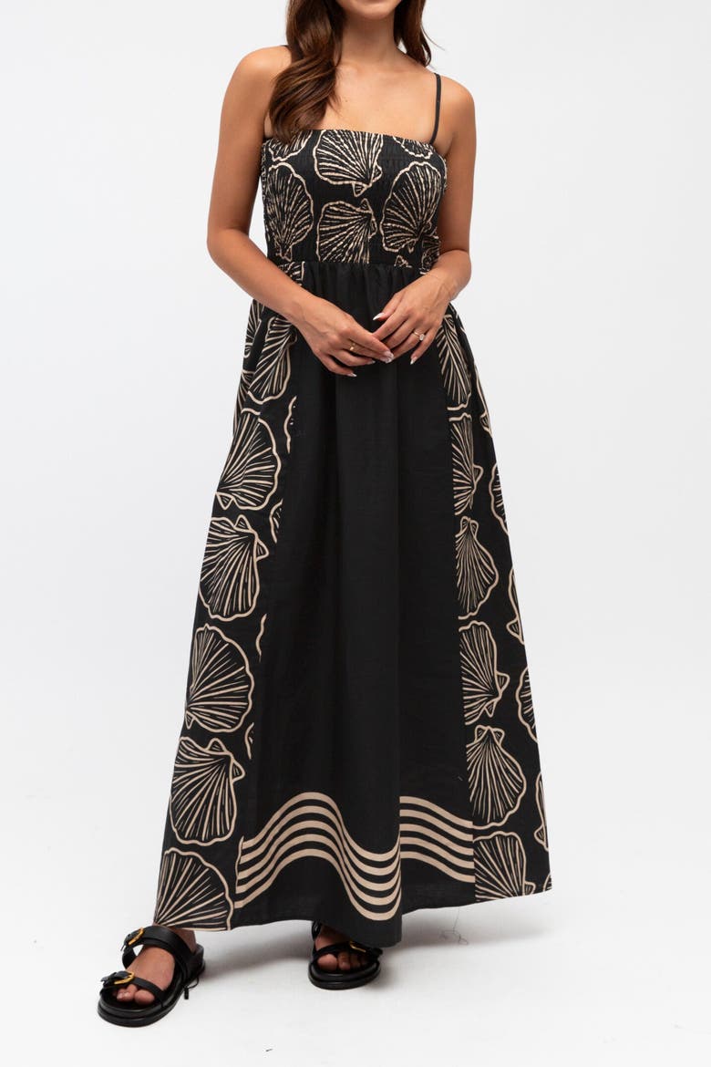 Alana Maxi Dress, Main, color, Black