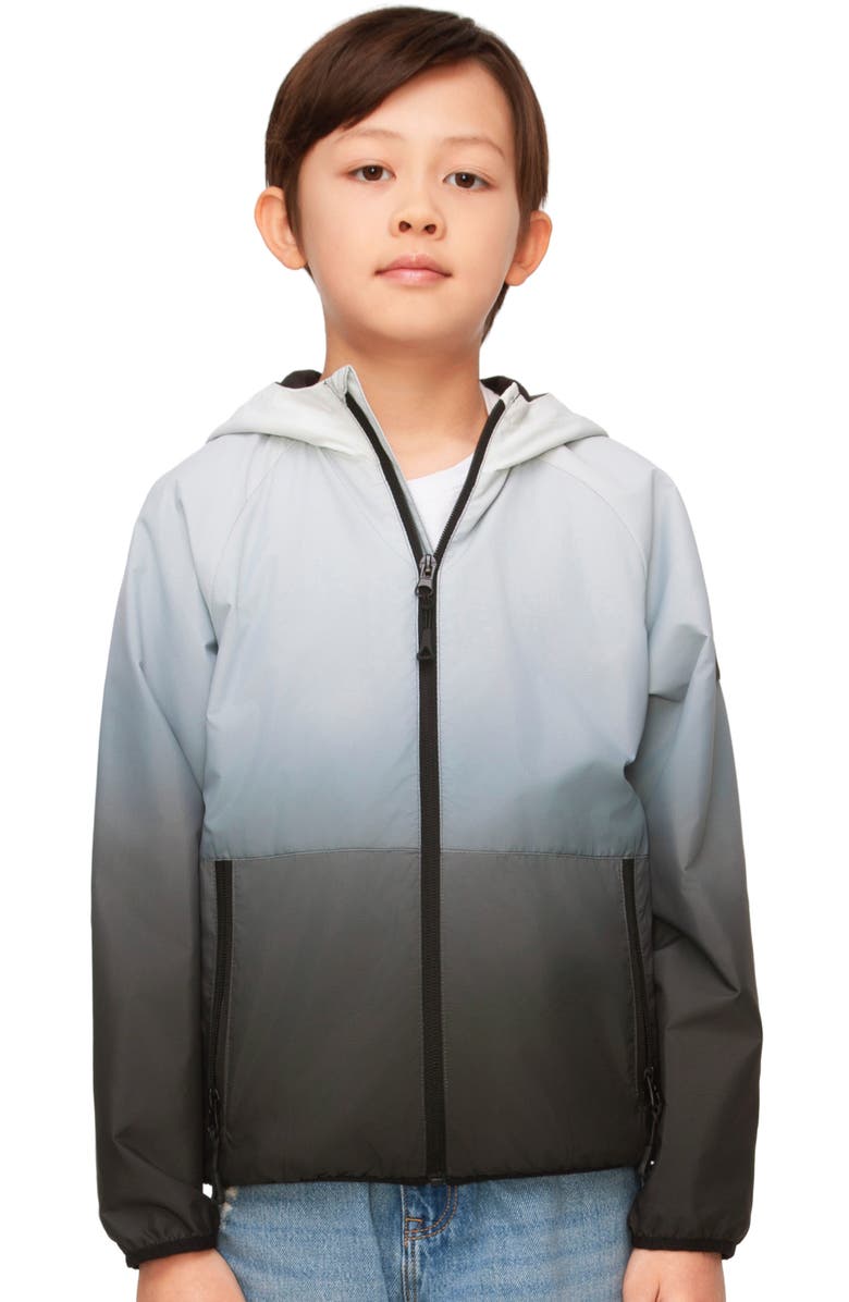 Rokka&Rolla Kids' Fleece-Lined Windbreaker, Main, color, Black