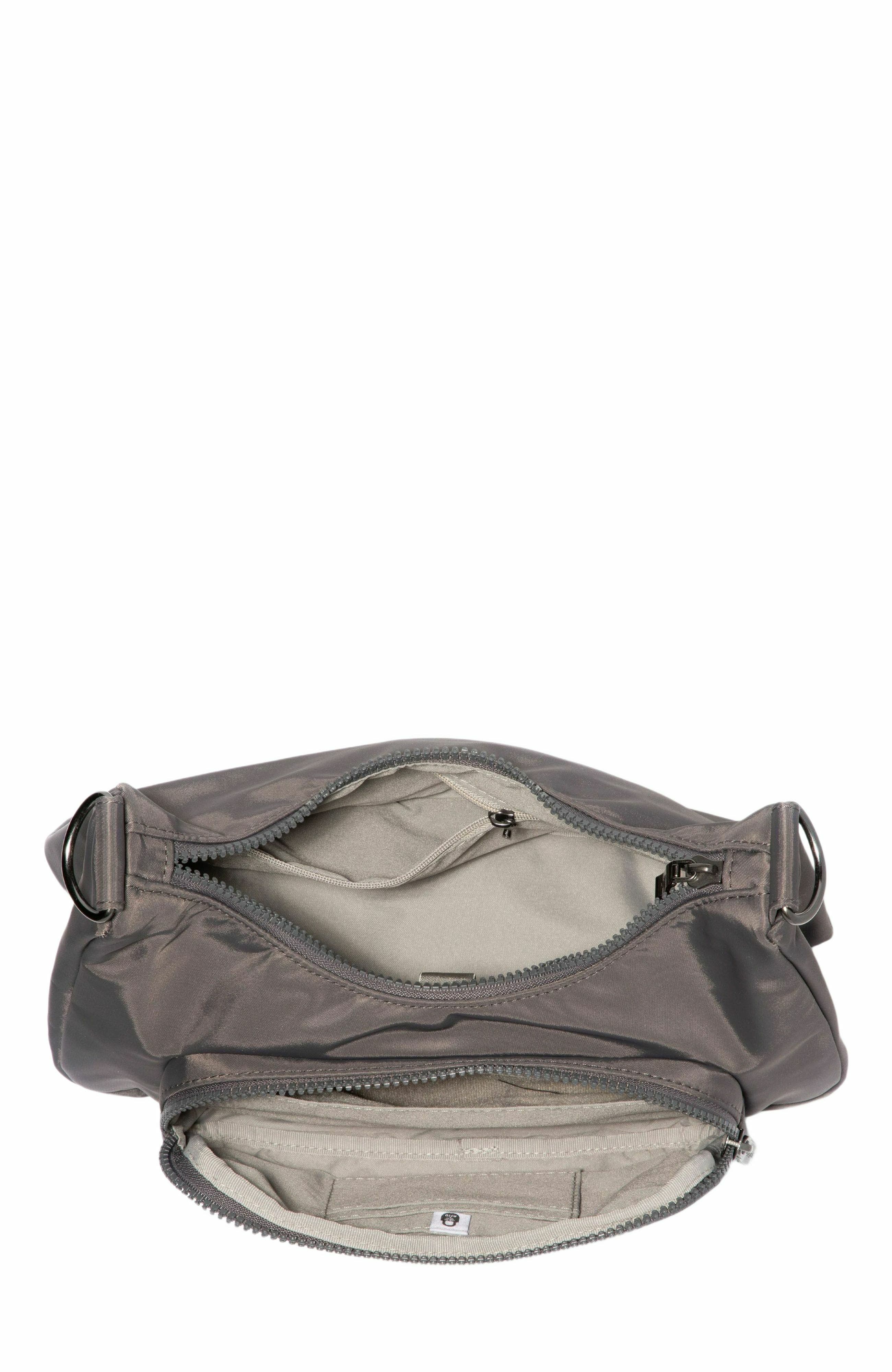 BAGGALLINI Savannah Crossbody Bag, Alternate, color, Smoke Twill