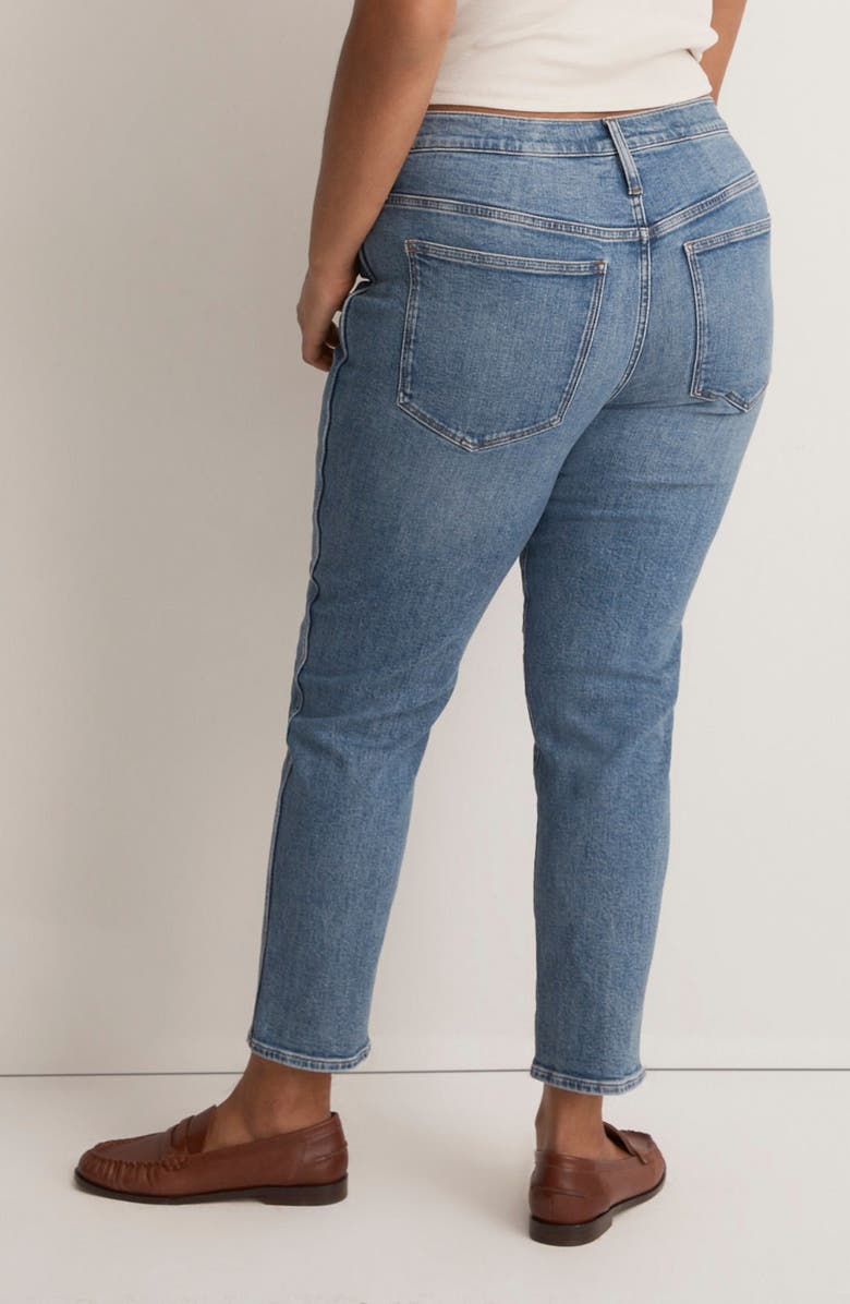 Madewell Stovepipe Straight Leg Jeans, Alternate, color, 