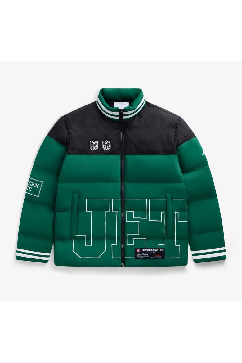Unisex  Green New York Jets Team Puffer Jacket, Main, color, Green