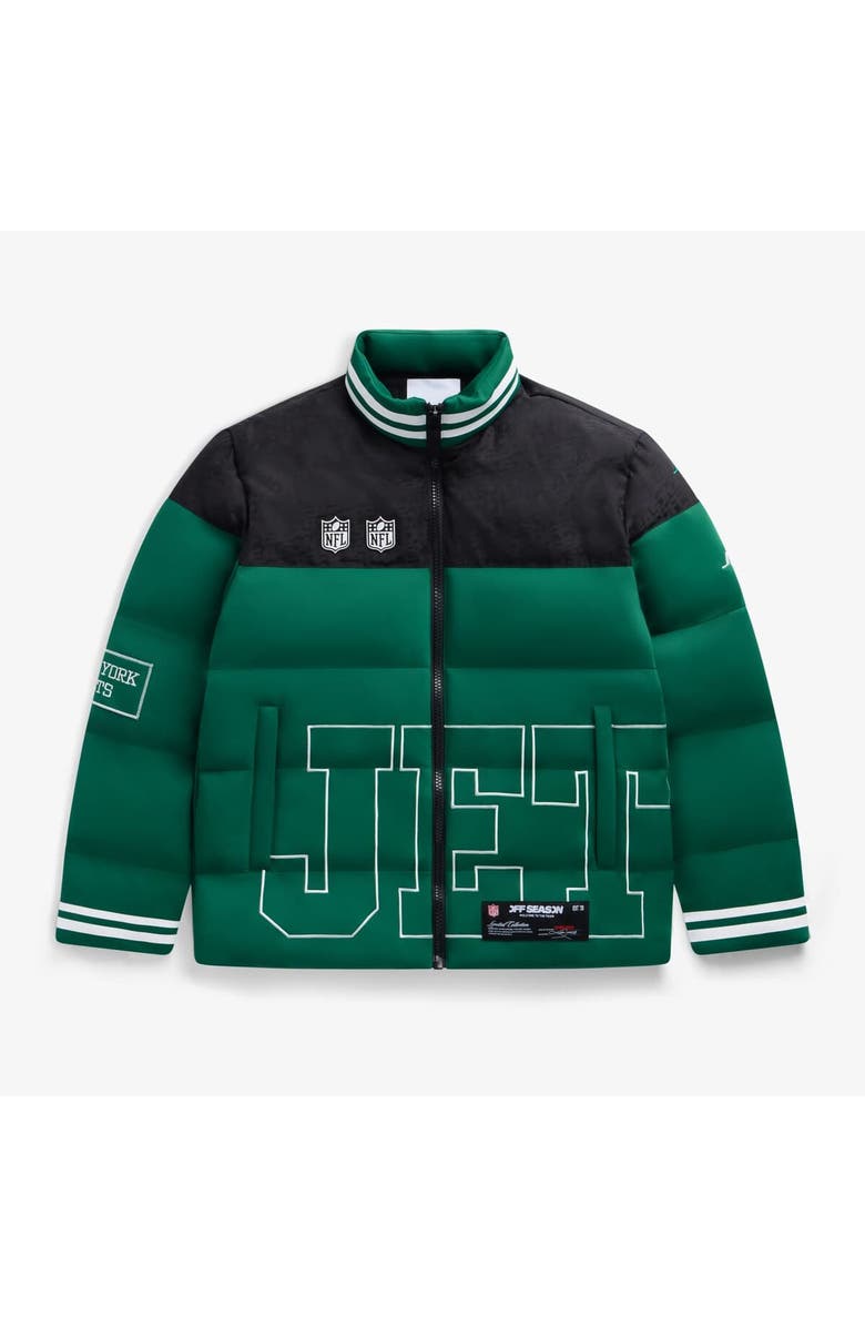 Off Season Unisex  Green New York Jets Team Puffer Jacket, Main, color, Green