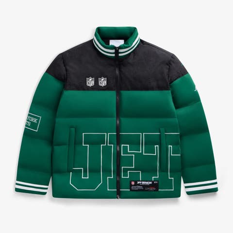 Unisex  Green New York Jets Team Puffer Jacket