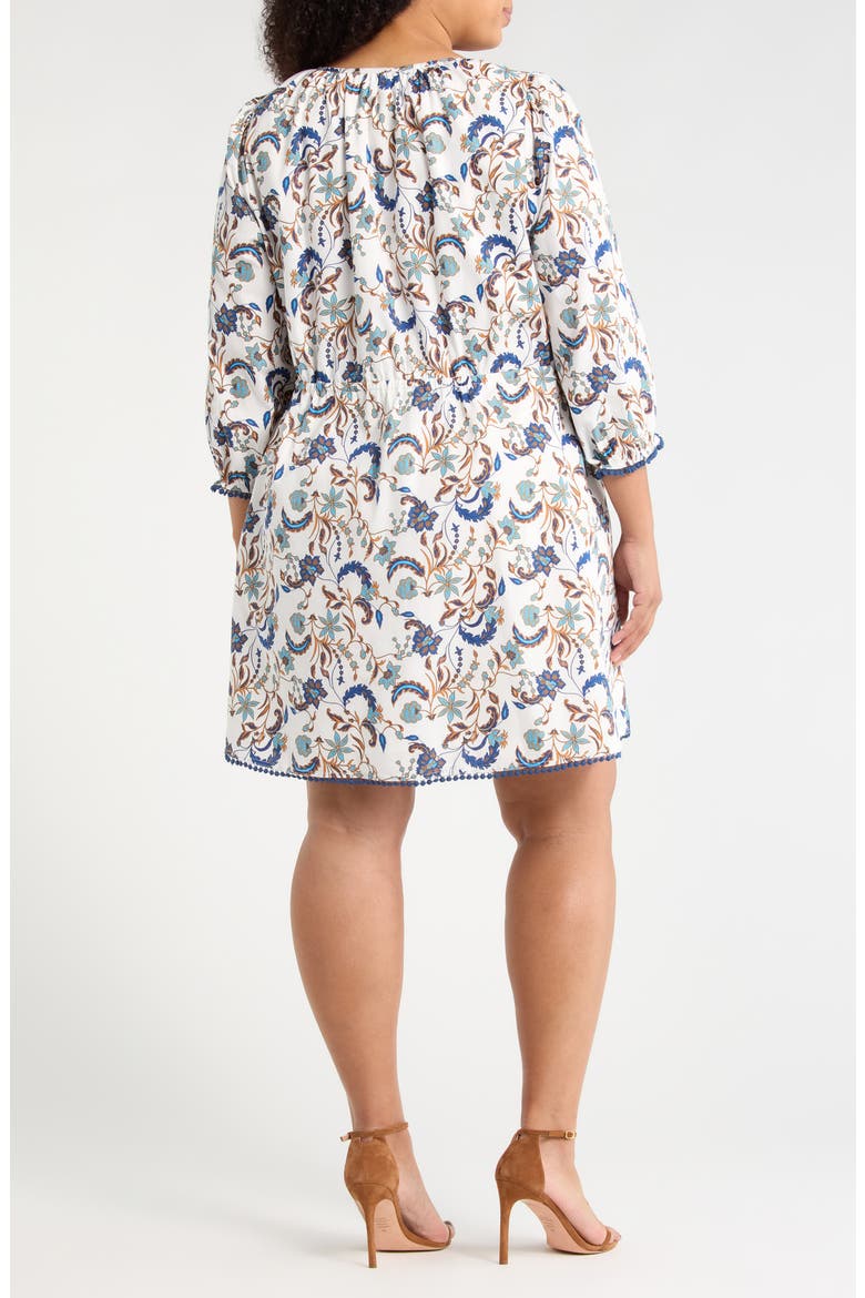 Ralston Floral Print Dress, Alternate, color, OFF-WHITE-MULTI
