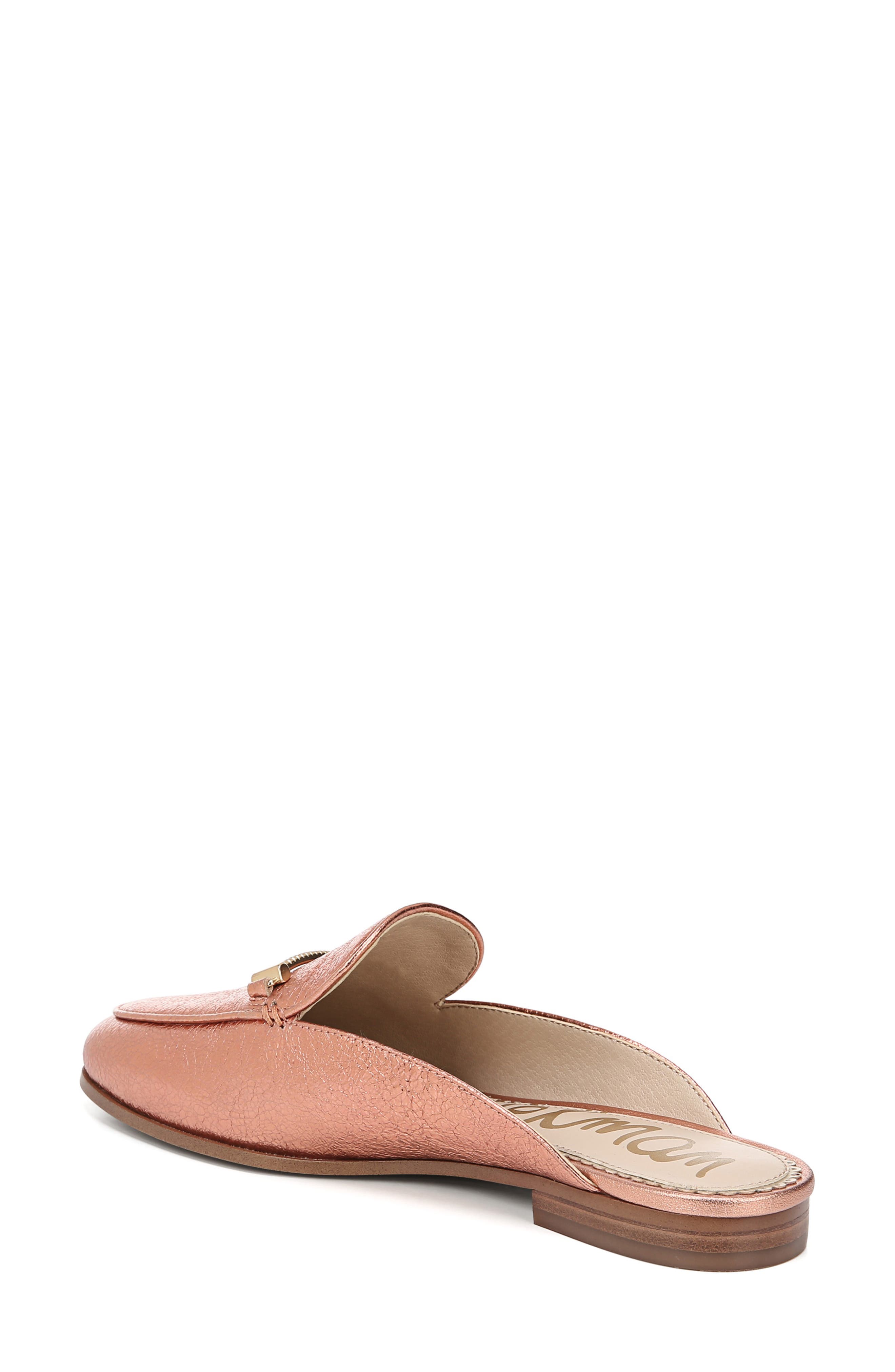 Laurna Mule - Wide Width Available, Alternate, color, PEACH LEATHER