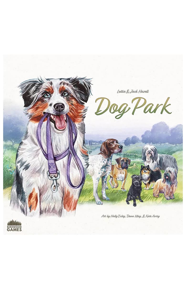 Birdwood Games Dog Park Dog Walking Board Game, Alternate, color, Multicolored