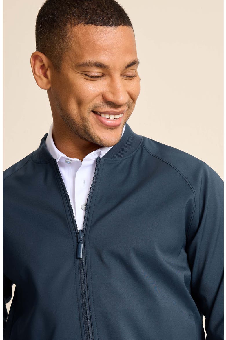 Island Driver Reversible Bomber Jacket, Alternate, color, DARK ECLIPSE