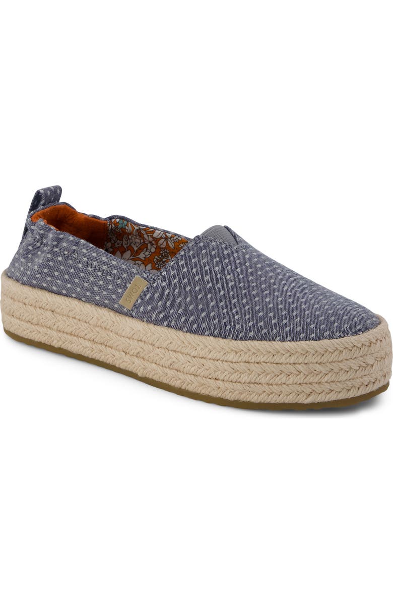 TOMS Kids' Valencia Platform Sneaker, Main, color,