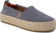 TOMS Kids' Valencia Platform Espadrille