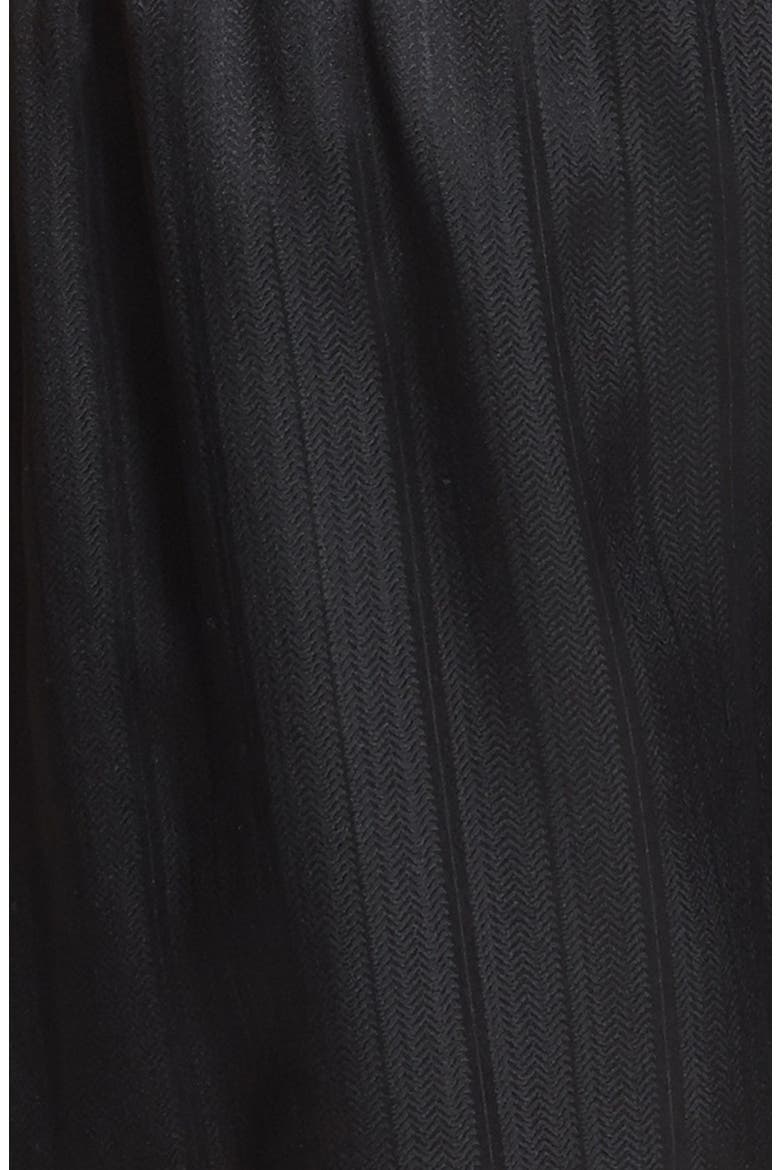 Herringbone Stripe Silk Boxer Shorts, Alternate, color, NIGHT