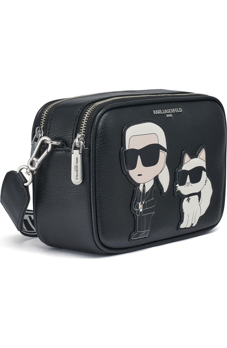KARL LAGERFELD PARIS Maybelle Crossbody, Alternate, color, Black Combo