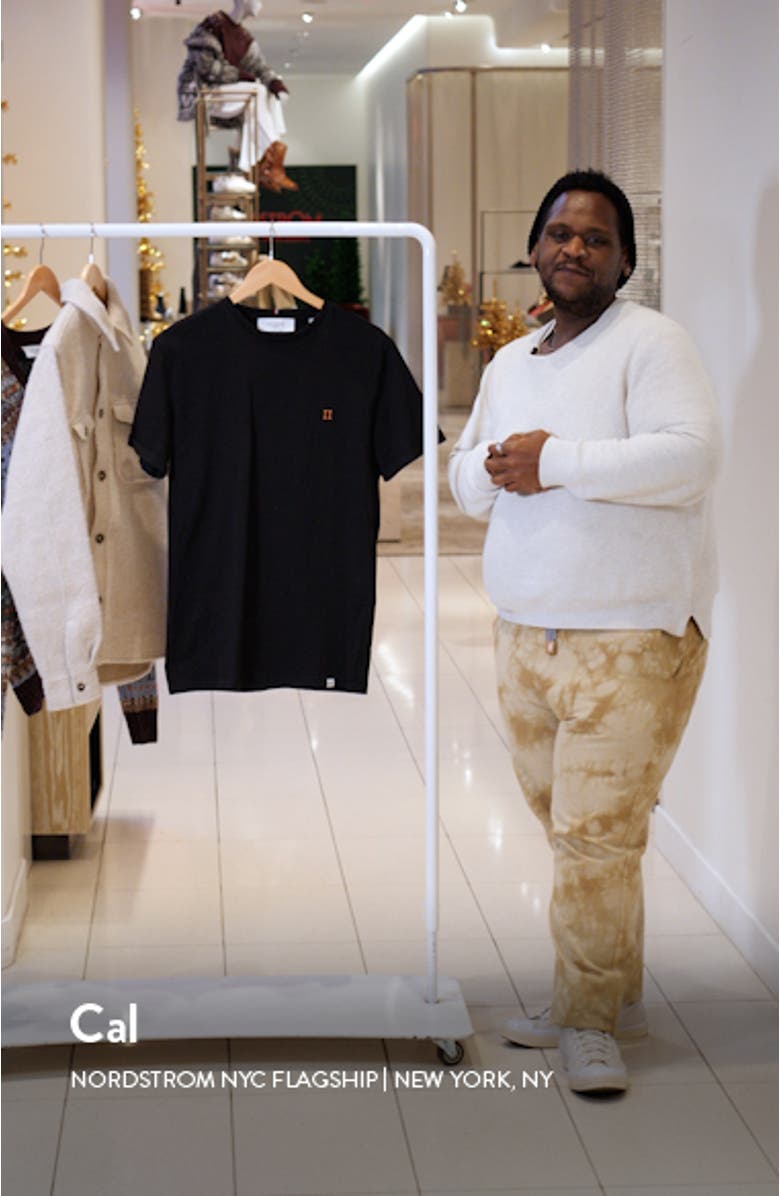 Nørregaard Embroidered Cotton T-Shirt, sales video thumbnail