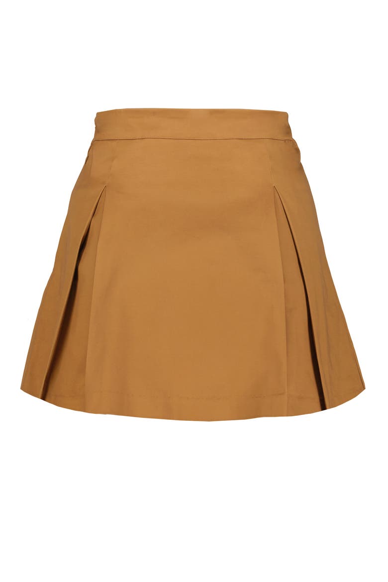 Blake Mini Skirt, Alternate, color, Caramel