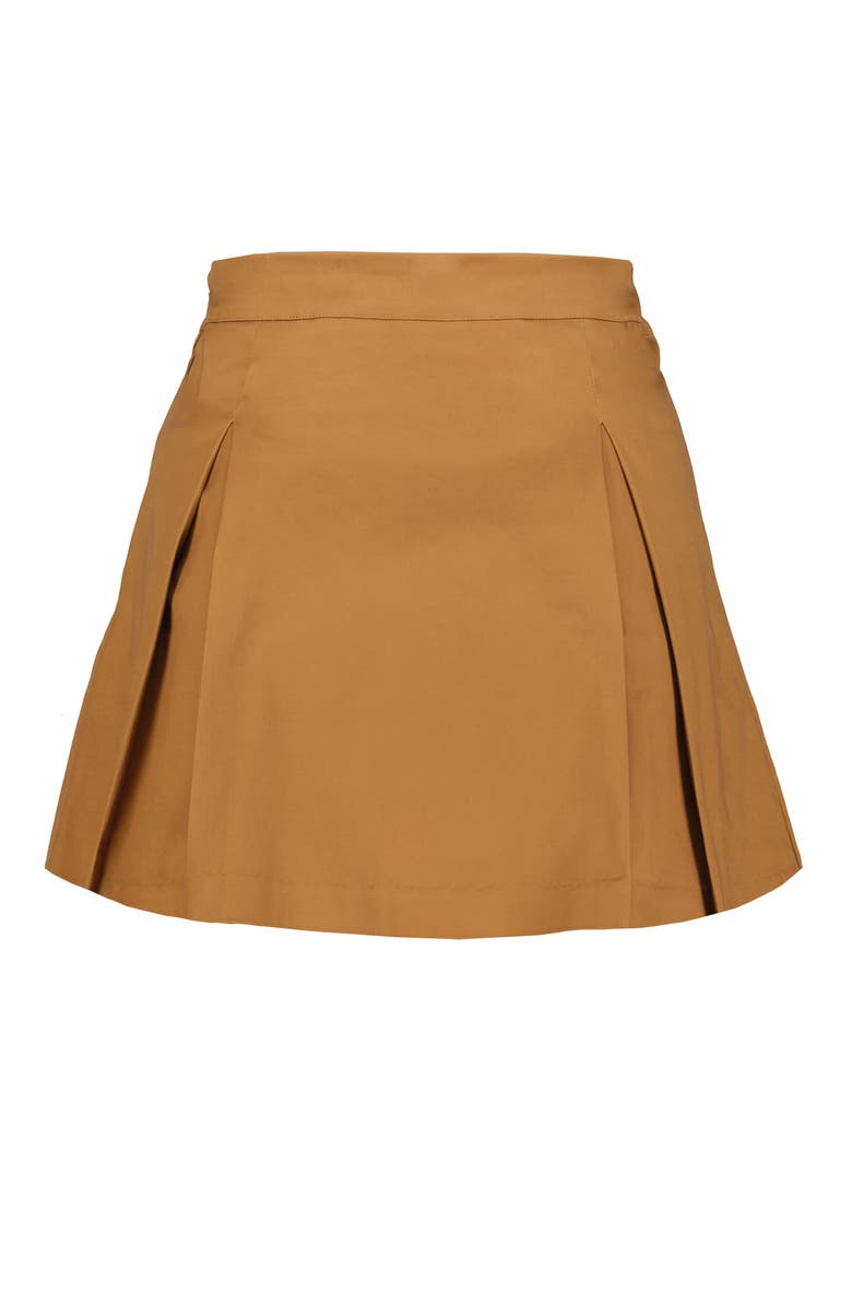 Bishop + Young Blake Mini Skirt, Alternate, color, Caramel