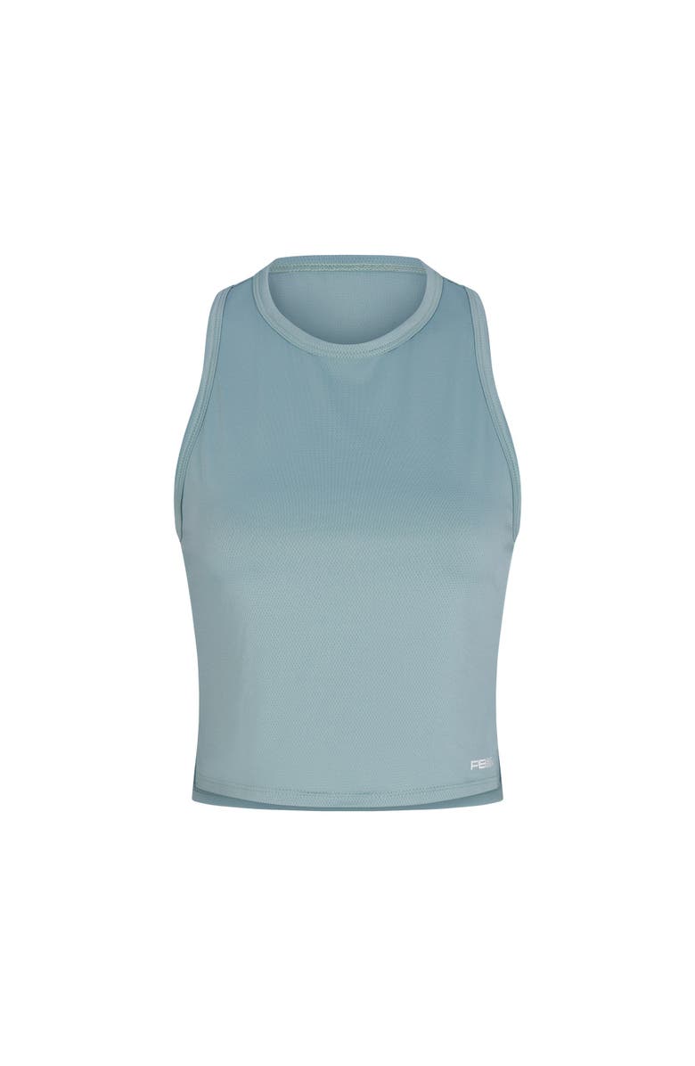 PB5star Cropped Racer Back Tank, Alternate, color, Black