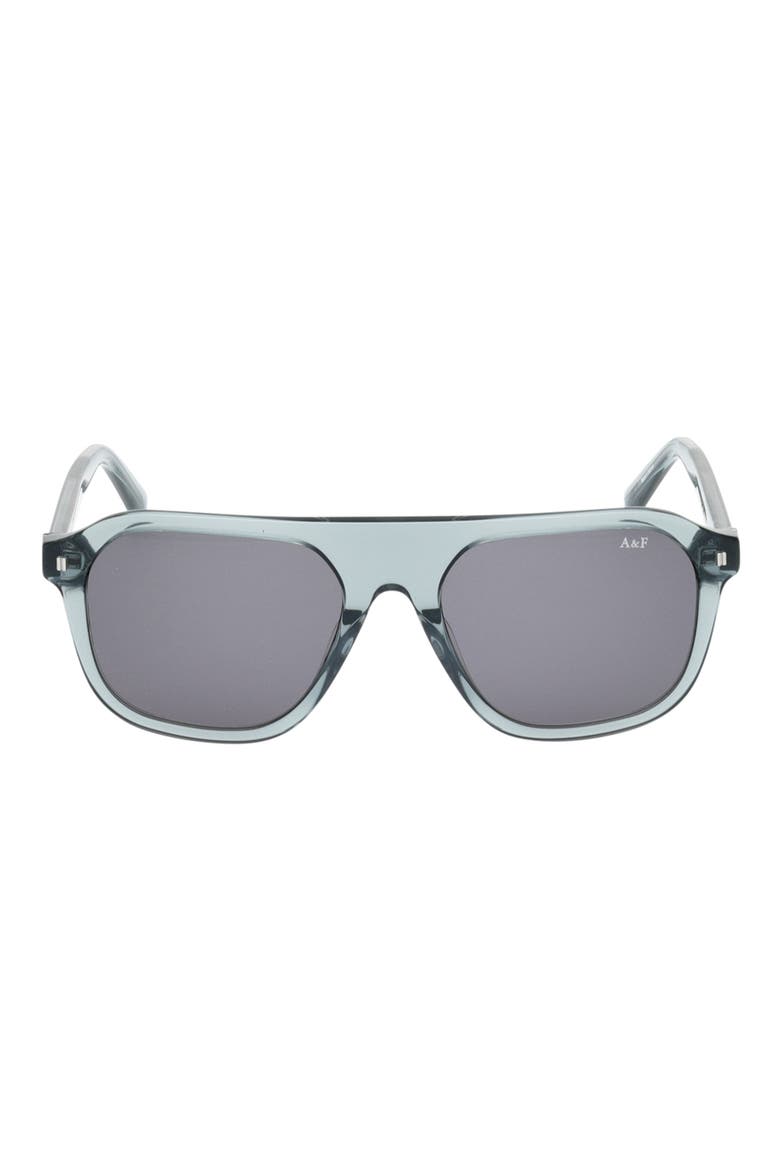 53mm Navigator Sunglasses, Main, color, BLUE/ OTHER / BLUE