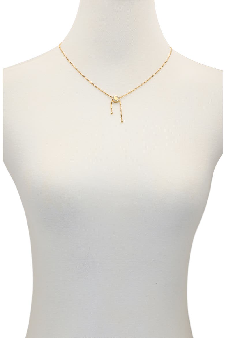 Crystal Lariat Necklace, Alternate, color, GOLD
