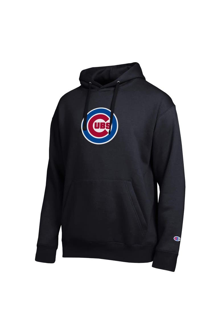 Men's Champion Black Chicago Cubs All Star Embroidered Logo Hoodie, Alternate, color, Black