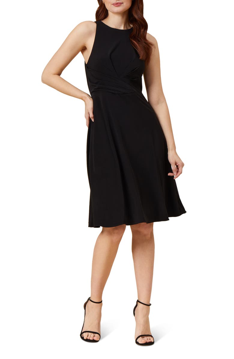 Adrianna Papell Matte Jersey Fit & Flare Dress, Main, color, 