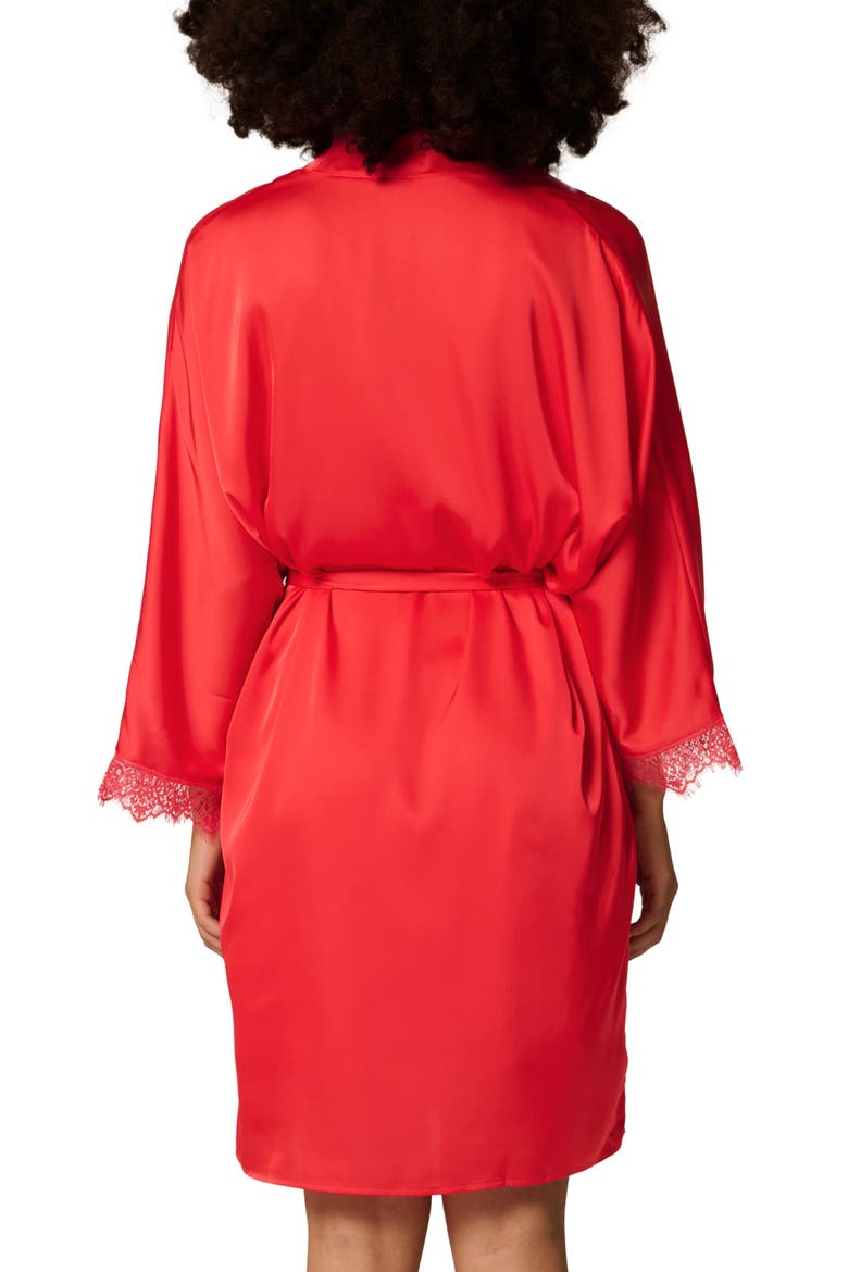 Satin Secrets Wrap, Alternate, color, FLAMINGO