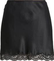 Reformation Neera Satin Skirt