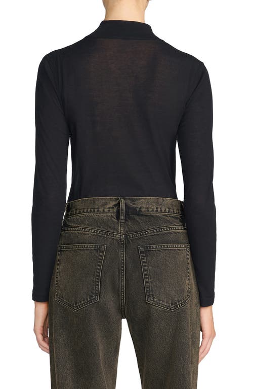Frame The Shadow Turtleneck Top In Multi