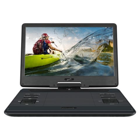 14 Inch Portable Swivel DVD Player