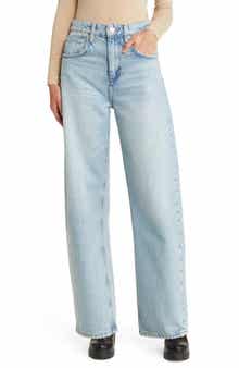 FRAME Barrel Leg Jeans