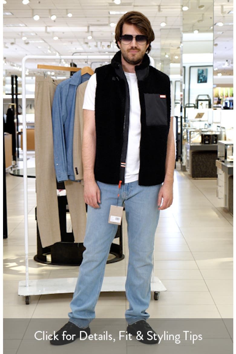 Noah Faux Shearling Vest video