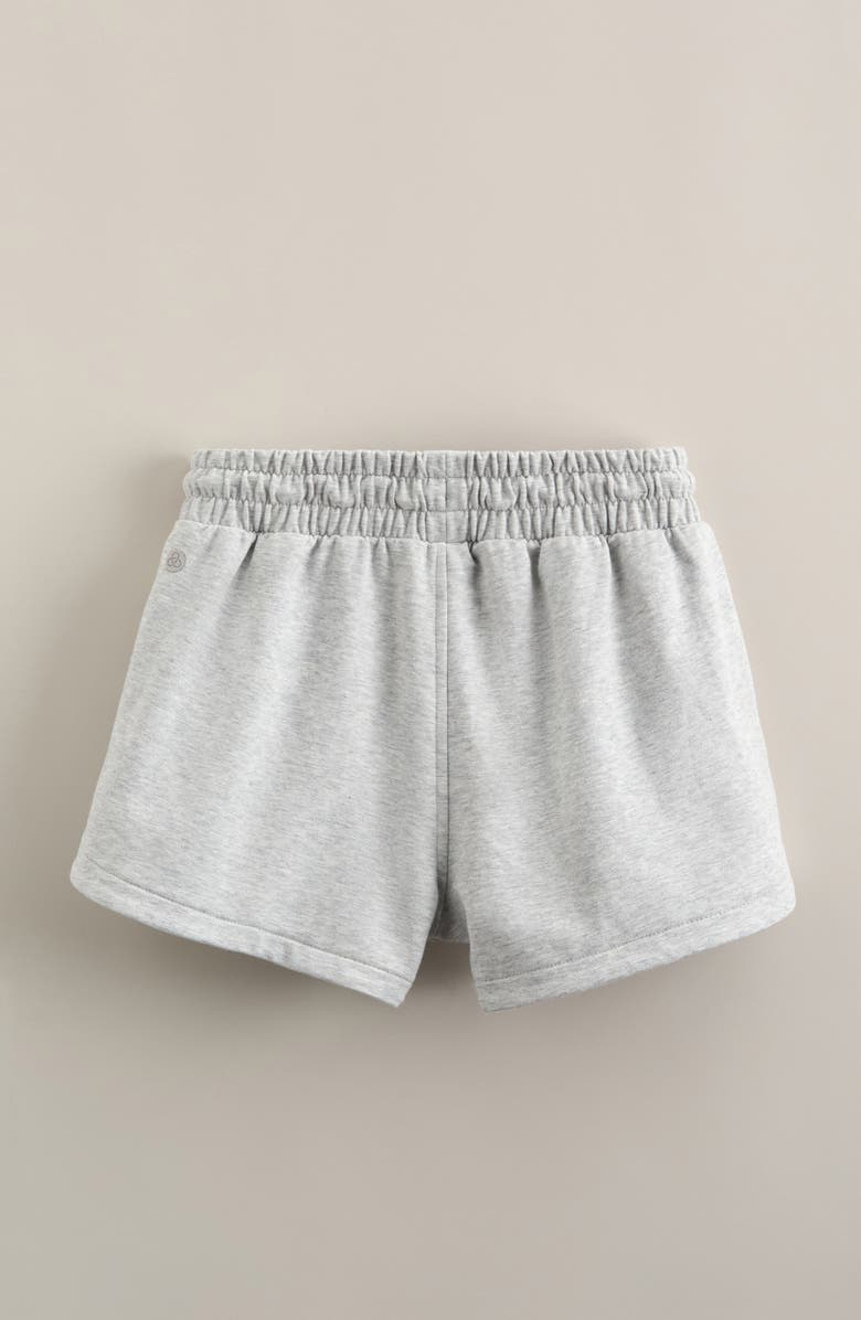 Zella Girl Kids' French Terry Shorts, Alternate, color, Grey Light Heather