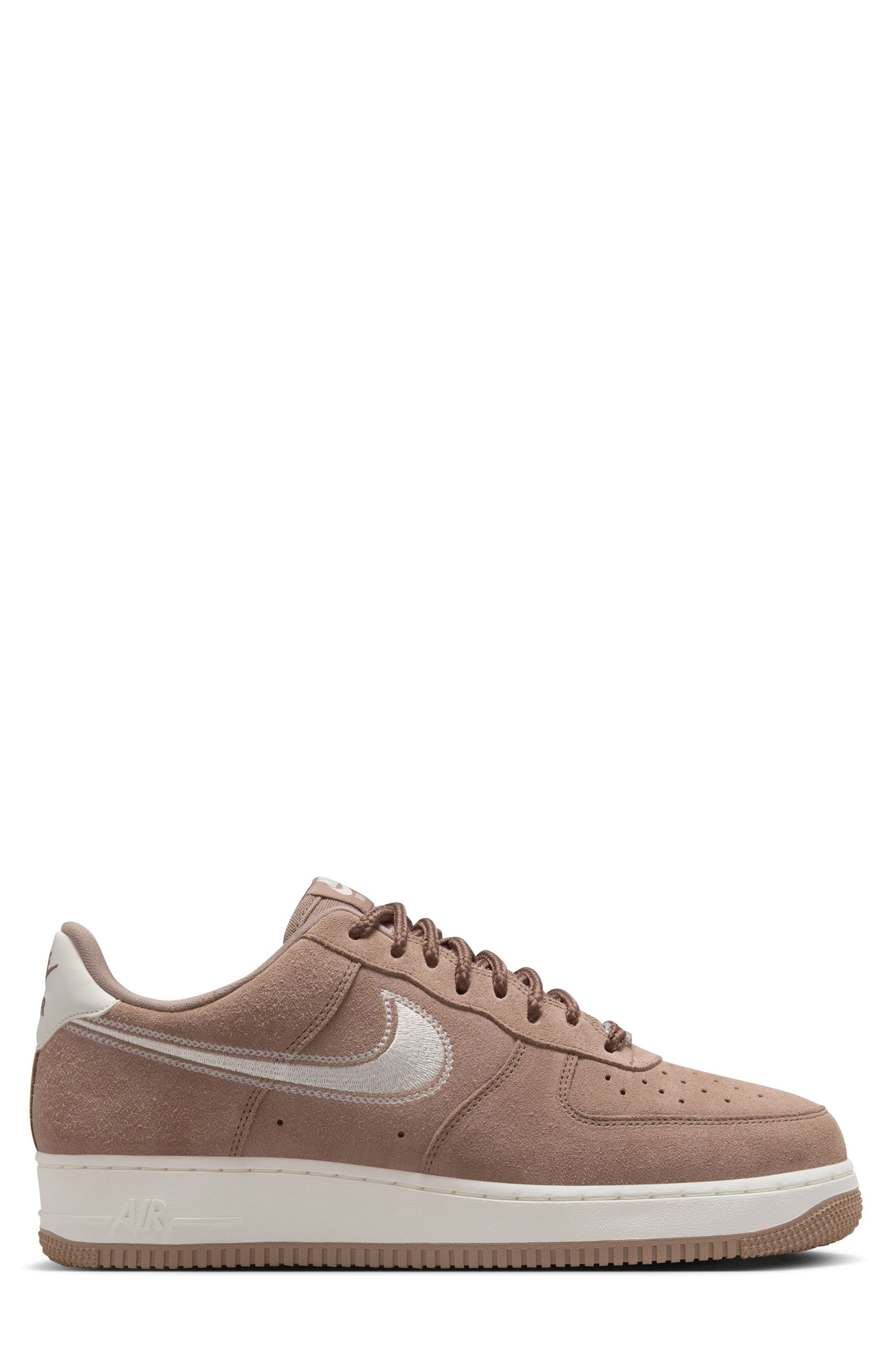 Nike Air Force 1 '07 LV8 Sneaker, Alternate, color, Mink Brown/ Sail