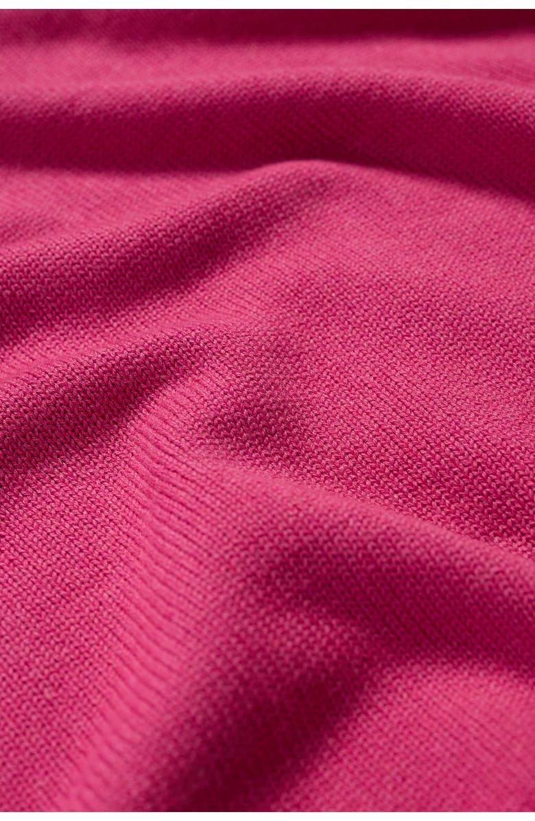 Seasalt Cornwall Studio Short Sleeve Organic Cotton Crewneck Sweater, Alternate, color, Knit Melange Tulip