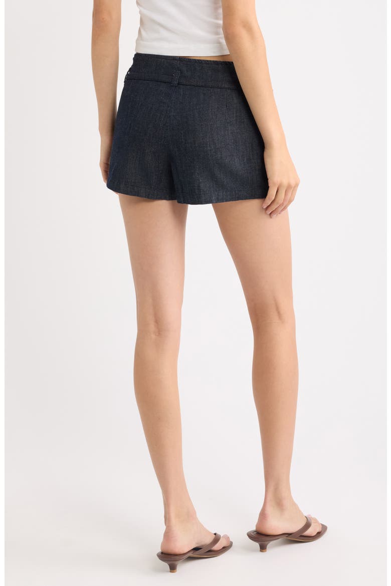 Luisa Buckled Belt Skort, Alternate, color, OPEN BLUE